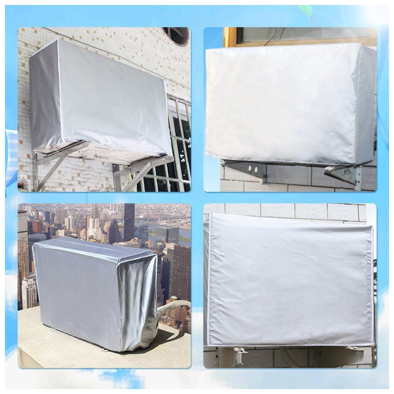 Husă impermeabilă pentru exterior, impermeabilă la soare și anti-praf, Husă exterioară pentru mașină, Husă exterioară all-inclusive, Husă pentru aer condiționat, Husă exterioară de protecție pentru mașină, Husă pentru aer condiționat