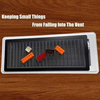 Διασυνοριακό κάλυμμα εξαερισμού δαπέδου με μαγνητικό δίχτυ εξαερισμού Πλαστικό κάλυμμα αποθήκευσης δαπέδου Ορθογώνιο δίχτυ εξαερισμού σκόνης