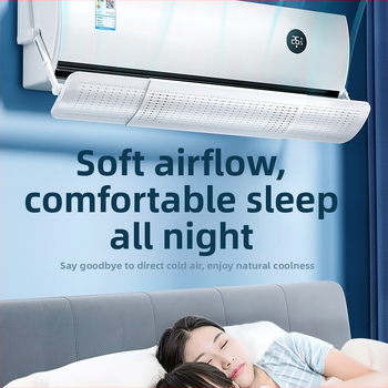 Oro kondicionieriaus priekinis stiklas, tiesioginio oro pūtimo apsauganti oro išleidimo anga, vėjo nukreipimo užuolaida, „Midea Gree“ universalus priekinis stiklas