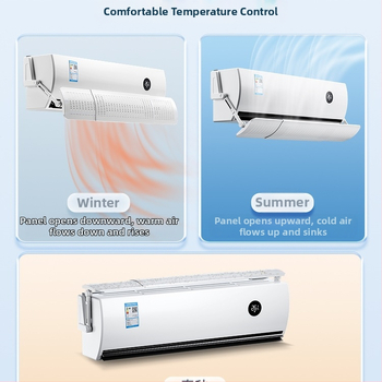 Oro kondicionieriaus priekinis stiklas, tiesioginio oro pūtimo apsauganti oro išleidimo anga, vėjo nukreipimo užuolaida, „Midea Gree“ universalus priekinis stiklas