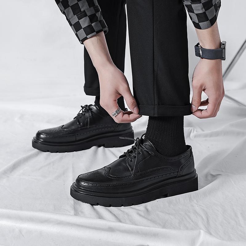 2025-ös divatos férfi cipők, üzleti alkalmi bőrcipők, férfi divatos fűzős üzleti alkalmi cipők, esküvői, munkahelyi, kis méretű bőrcipők