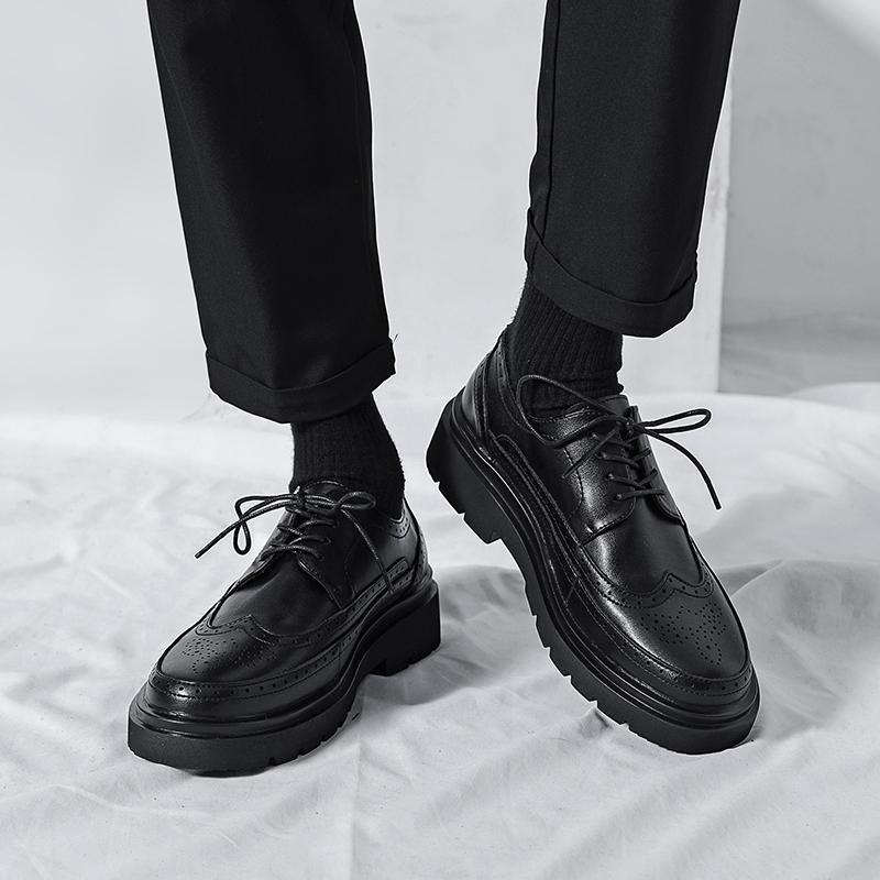 2025-ös divatos férfi cipők, üzleti alkalmi bőrcipők, férfi divatos fűzős üzleti alkalmi cipők, esküvői, munkahelyi, kis méretű bőrcipők