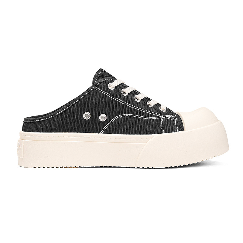 Lõuendiga meeste kingad suvised hingavad, kõikvõimalikud vabaaja suured rulakingad laiskaks libisemiseks mõeldud spordi kontsavabaks Baotou pooleks lohistamiseks