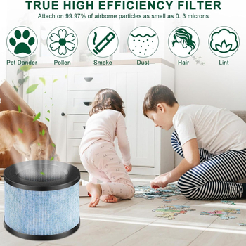 Tinka „Aroeve Mk01 Mk06“ oro valytuvų priedams. Sandėlyje yra EP1080 buitinis didelio efektyvumo HEPA filtras.