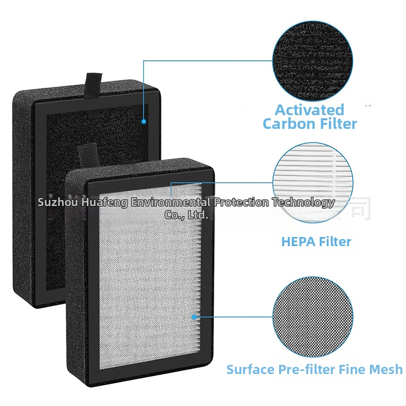 Подходящ за Levoit Lv-H128 домакински филтър за пречиствател на въздух, филтър с активен въглен HEPA аксесоари