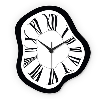 16 hüvelykes francia szabálytalan kristály porcelán fa óra néma falióra nappali nagy érzékenységű falióra nagykereskedelem