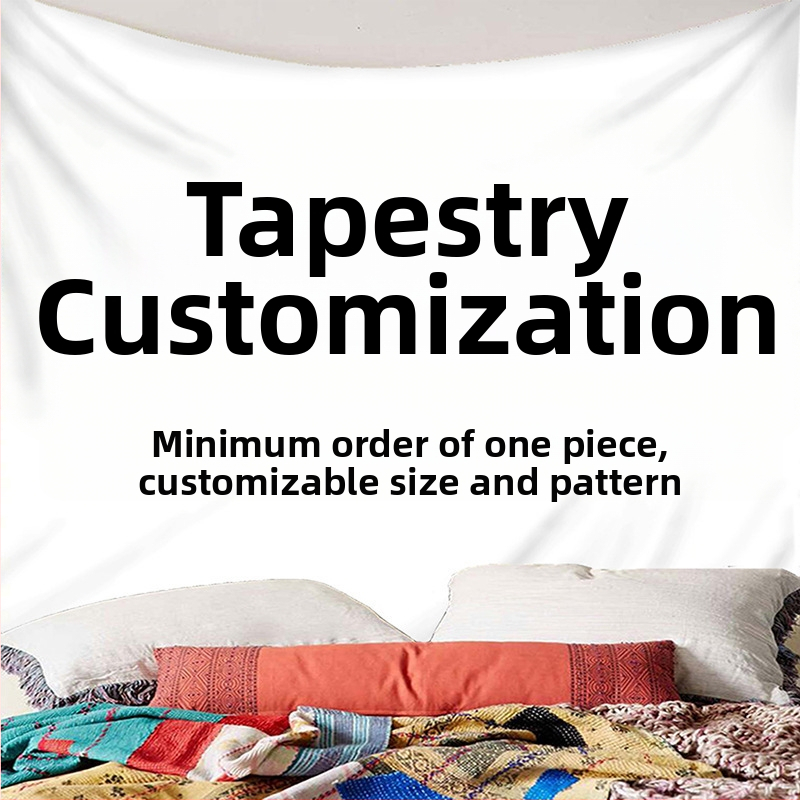 Ererohelise troopilise taimemustriga seinavaip, ühiselamu magamistoa, elutoa, kodu seina taust, dekoratiivne seinavaip