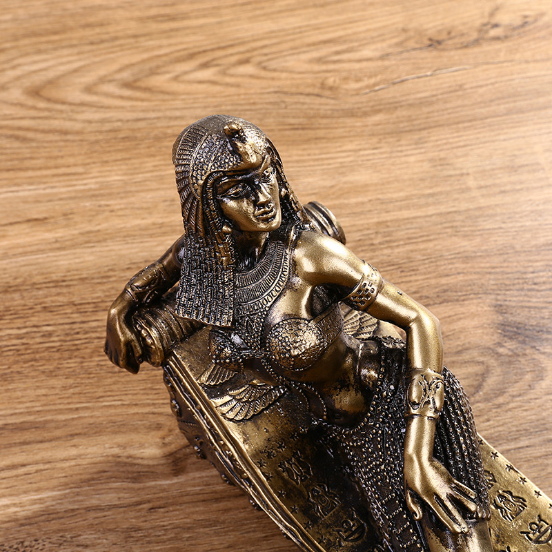 Határokon átnyúló, európai stílusú új retró Csipkerózsika díszek, réz-gyanta utánzatú kézműves termékek, nappali lakberendezési gyártó díszei