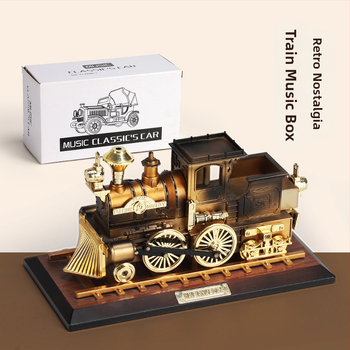 Retro nostalgiline veduri muusikakarp loomingulised dekoratiivsed kaunistused kodufotograafia rekvisiidid modell pühadekingitused