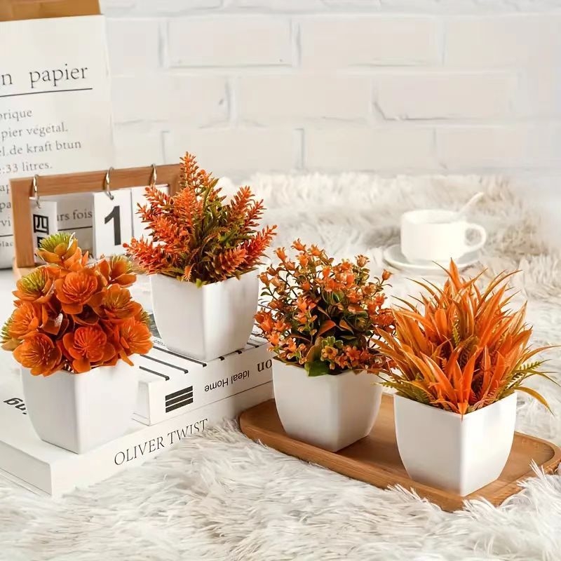 „Amazon“ karščiausi nauji rudens baldai, dirbtiniai žalieji augalai, mini bonsai, vidaus ir lauko dekoravimo rekvizitai