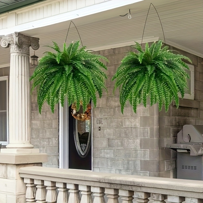 21 levelű bostoni páfrány virágkompozíció dekoráció határokon átnyúló új műnövény bostoni páfrány zöld növényzet