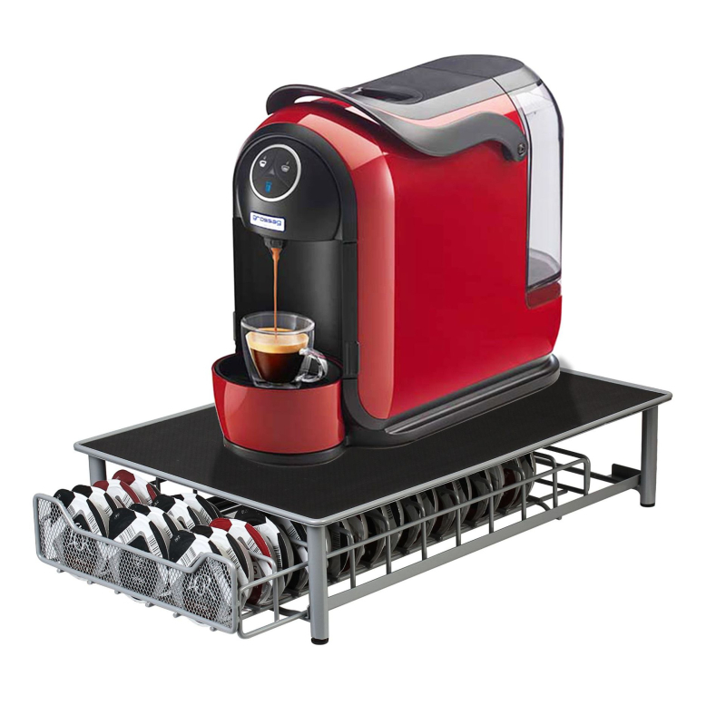 Fengyue kreatív otthoni tárolódoboz, fiókos, Tassimo kávékapszula-tartó, Bosch kávéfőző talp, luxus