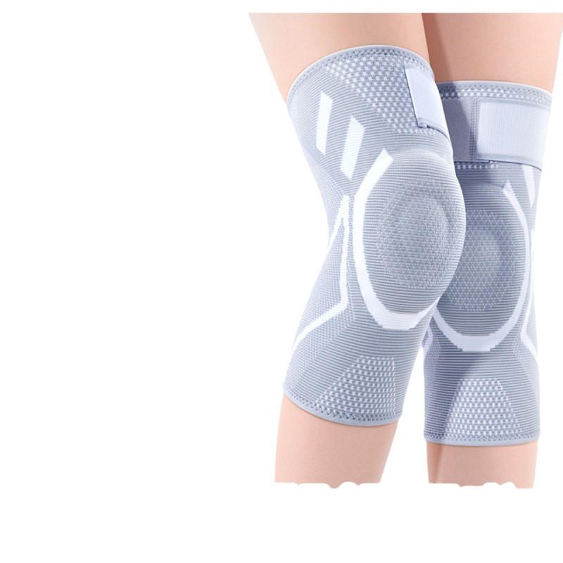 Orvosi térdvédők, Professzionális meniszkuszvédők, Kosárlabda lábvédők, Kerékpározáshoz, Vékony, Lélegző és Könnyű