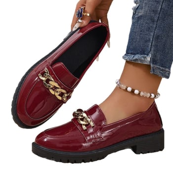 Határokon átnyúló, plus size, alacsony szárú, minden mérkőzésre alkalmas mokaszinok, női 2025 nyári, új, brit stílusú, kis bőrcipők, női hétköznapi, egyrétegű cipők