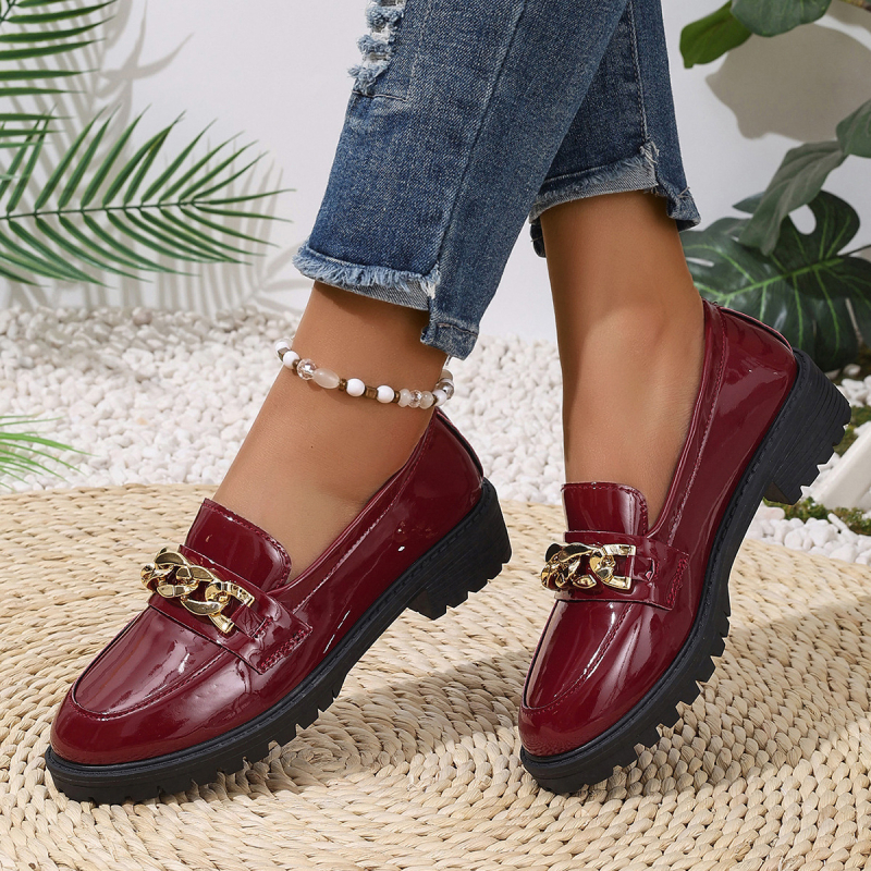 Határokon átnyúló, plus size, alacsony szárú, minden mérkőzésre alkalmas mokaszinok, női 2025 nyári, új, brit stílusú, kis bőrcipők, női hétköznapi, egyrétegű cipők