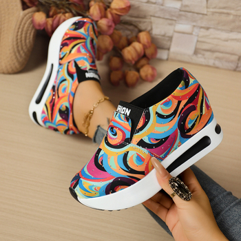 Παπούτσια με χοντρή σόλα 2025, διασυνοριακά, νέα, ευρωπαϊκά και αμερικανικά, χαμηλά κομμένα, εξαγωγικά, μεγάλα, ρηχά, με στρογγυλή μύτη, casual, γυναικεία παπούτσια