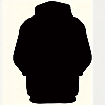 Мъжка модна широка чанта с дълъг ръкав и връзки за рамо, качулка, пуловер, улично забавление, персонализиран деним 3D печат