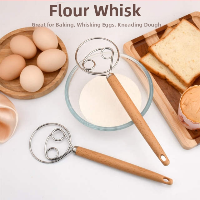 Миксер за тесто, блендер за брашно от неръждаема стомана, ръчен миксер за тесто, миксер за тесто, пръчков миксер за тесто, артефакт