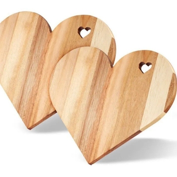 Fa szív alakú vágódeszka, háztartási szerelmi vágódeszka, sajttál, zöldséges tányér, sajttál, csemegetál