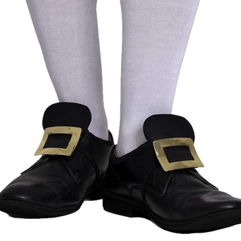 Tarpvalstybiniai Helovino kostiumų batų užvalkalai, „Cosplay“ Vašingtono advokato batų užvalkalai, batų sagtys, reguliuojami PU odos batų užvalkalai