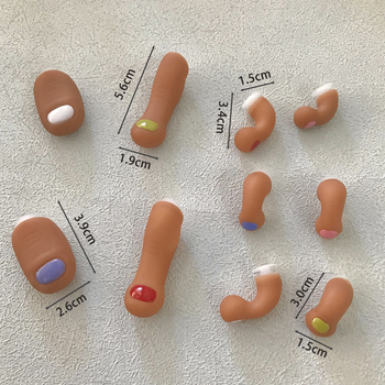 Naujos skylės batai batai trimatis pirštas juokingas kūrybingas „pasidaryk pats“ nuimamas kryžius aukštos kokybės guminiai aksesuarai batų sagtis