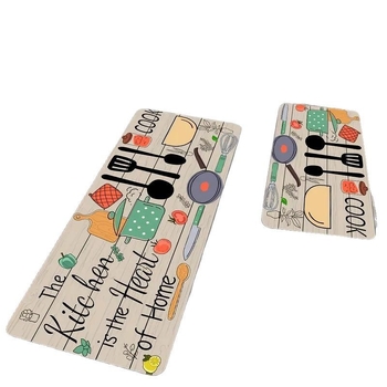 Σετ απορροφητικών πατακιών American Kitchen Special, ανθεκτικά στους λεκέδες και στη φθορά, διακοσμητικά πατάκια για πόρτες εισόδου σπιτιού για παράδοση