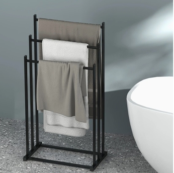 Moodne põrandal seisev vanni külgmine käterätikuivati, eemaldatav vannitoa hoiuriiul, hotelli käterätikuivati, eemaldatav