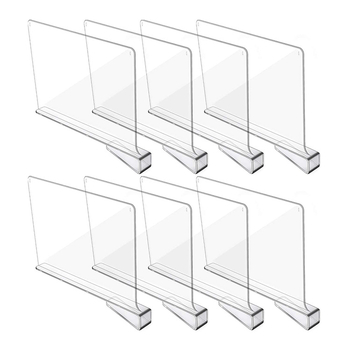 Amazon Ακρυλικό Διαφανές Ντουλάπι Διαχωρισμού Πίνακας Διαχωρισμού Βιβλιοθήκη Ντουλάπι Παπουτσιών Πολυλειτουργικό Ράφι Αποθήκευσης και Οργάνωσης