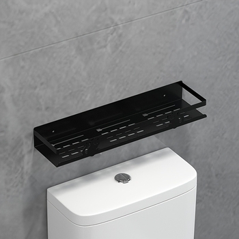 Tarpvalstybinis vonios kambario sieninis stovas be perforatoriaus, tualeto reikmenų laikymo stovas, vonios kambario reikmenų stovas