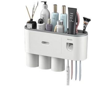 Hambaharja hoiuriiul Hambaharja tass Kurgulahtis Seinale kinnitatav tualett Mittelööv seinale kinnitatav Internetikuulus hoiukarp Hambapastaülikond