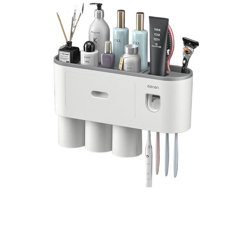 Hambaharja hoiuriiul Hambaharja tass Kurgulahtis Seinale kinnitatav tualett Mittelööv seinale kinnitatav Internetikuulus hoiukarp Hambapastaülikond