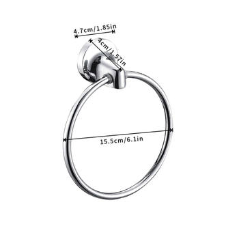 Viešbučio vonios kambario įrangos pakabinamas rankšluosčių kabykla, šešių dalių komplektas, vonios rankšluosčių žiedas, tarpvalstybinis vonios popierinių rankšluosčių laikiklis