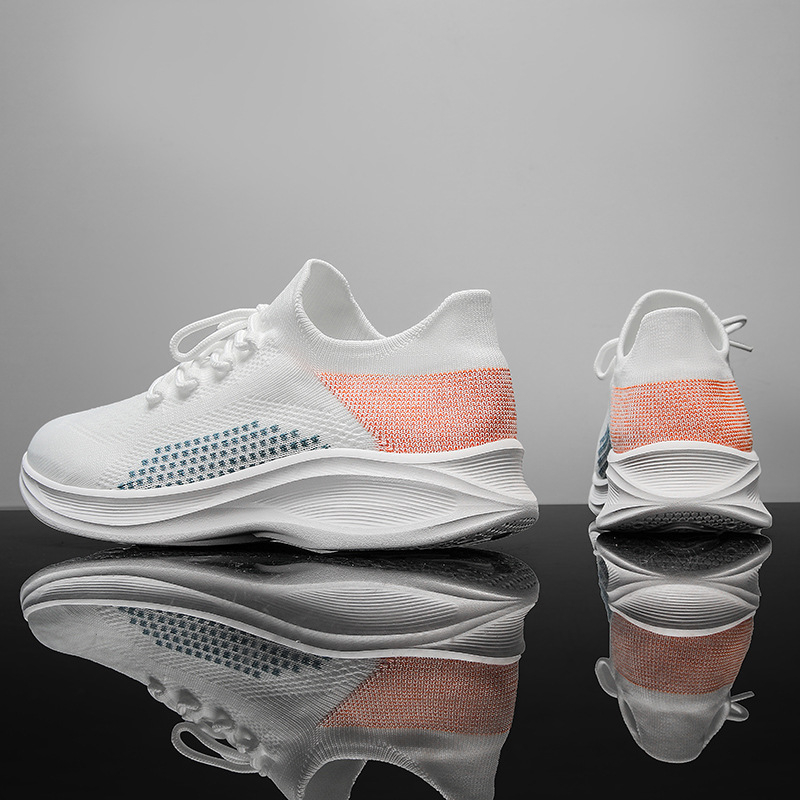 Pantofi sport pentru bărbați, pantofi sport cu plasă ușoară și respirabilă, la modă, cu aspect casual, transfrontalier, la modă