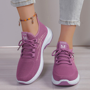 Παπούτσια πεζοπορίας άνοιξη και καλοκαίρι και φθινόπωρο αναπνεύσιμα παπούτσια από ύφασμα με υφάσματα από ύφασμα, γυναικεία μεσήλικες και ηλικιωμένους αντιολισθητικά 2024 νέα γυναικεία παπούτσια χονδρικής