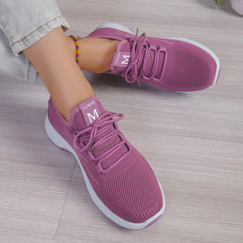 Παπούτσια πεζοπορίας άνοιξη και καλοκαίρι και φθινόπωρο αναπνεύσιμα παπούτσια από ύφασμα με υφάσματα από ύφασμα, γυναικεία μεσήλικες και ηλικιωμένους αντιολισθητικά 2024 νέα γυναικεία παπούτσια χονδρικής