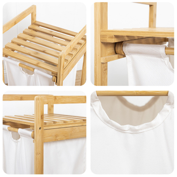 Määrdunud pesukorv, pesukorv, vannitoa hoiukorv määrdunud riiete jaoks, Oxfordi riie