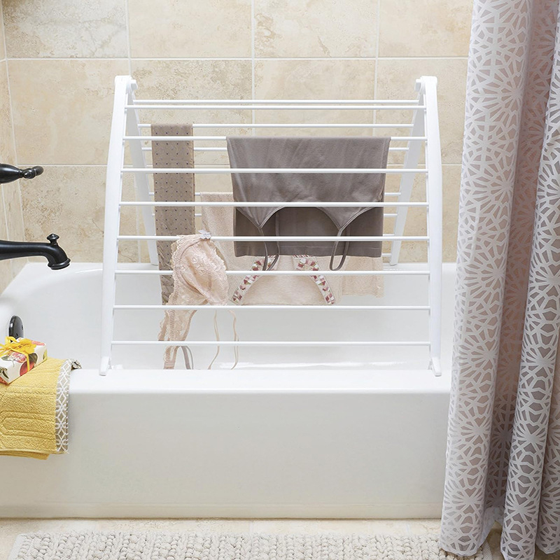 Amazoni piiriülene lihtne kokkupandav kuivatusrest vannitoa riietele vannirätikuivatile rõdule välistingimustes riiete kuivatusrest