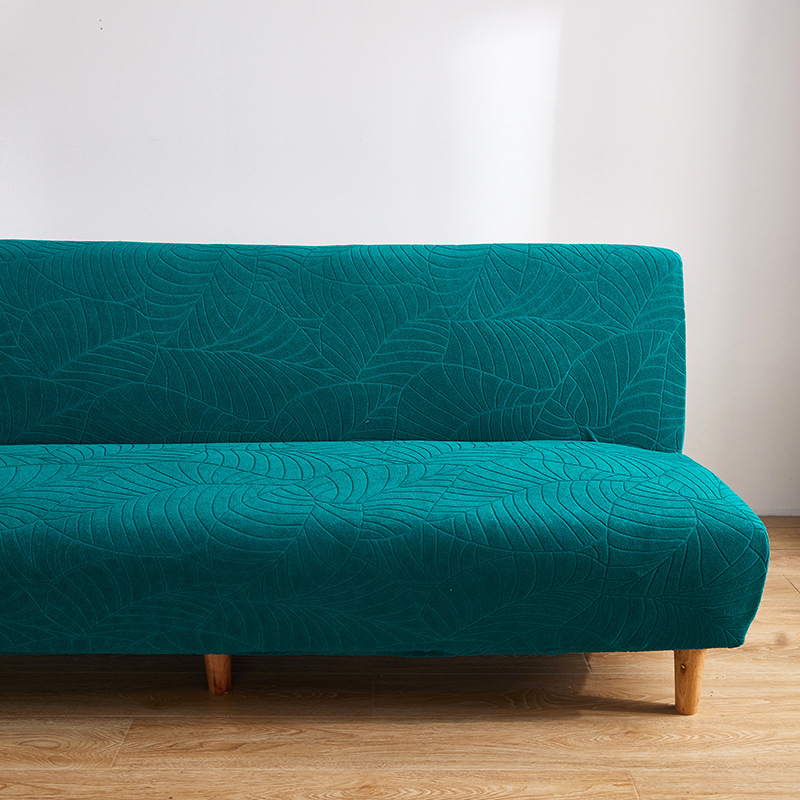 2022-es új stílusú, vastagított dombornyomott kanapéágy-huzat, sztereó jacquard, kar nélküli, határokon átnyúló AliExpress kanapéágy-huzat