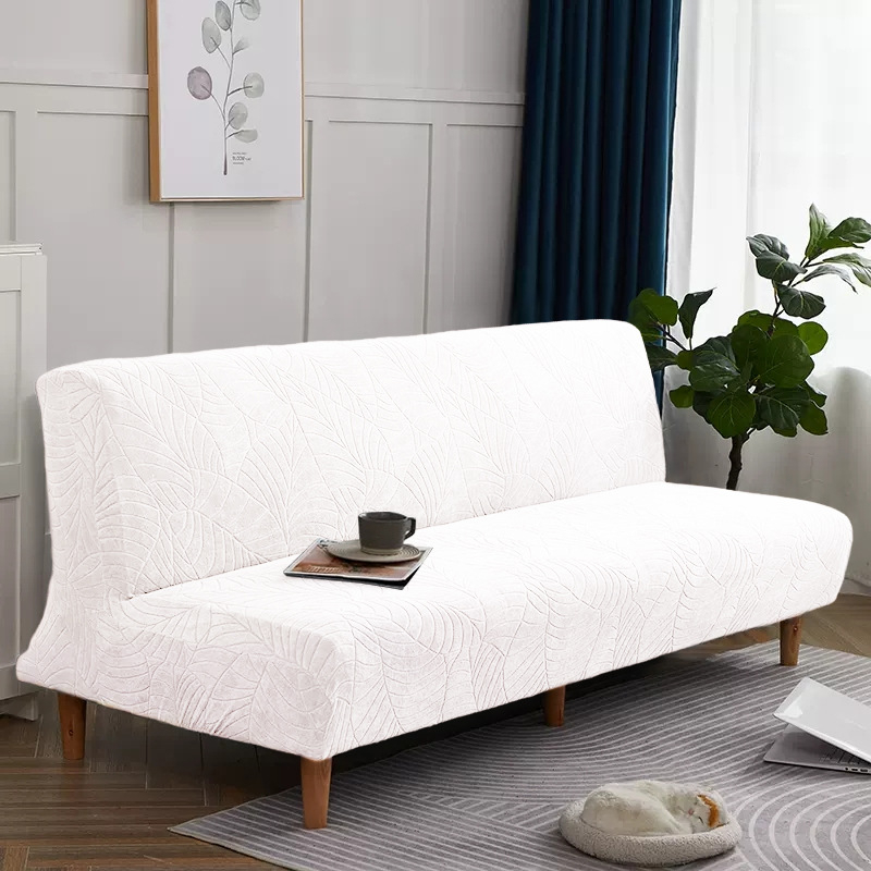 2022-es új stílusú, vastagított dombornyomott kanapéágy-huzat, sztereó jacquard, kar nélküli, határokon átnyúló AliExpress kanapéágy-huzat