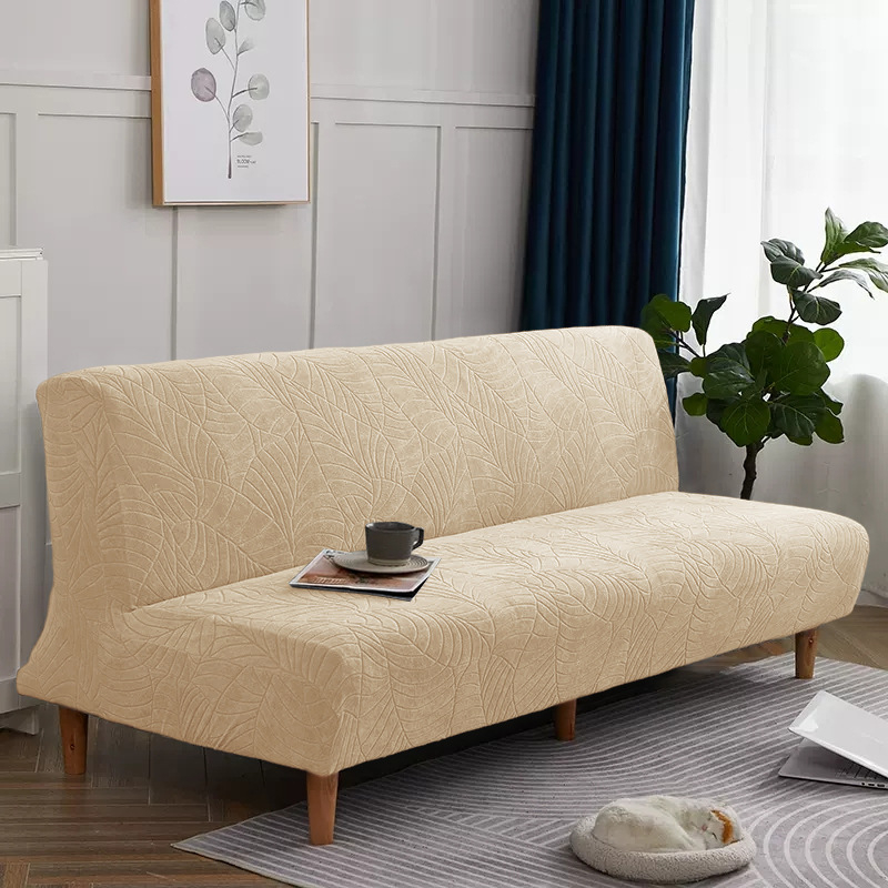 2022-es új stílusú, vastagított dombornyomott kanapéágy-huzat, sztereó jacquard, kar nélküli, határokon átnyúló AliExpress kanapéágy-huzat