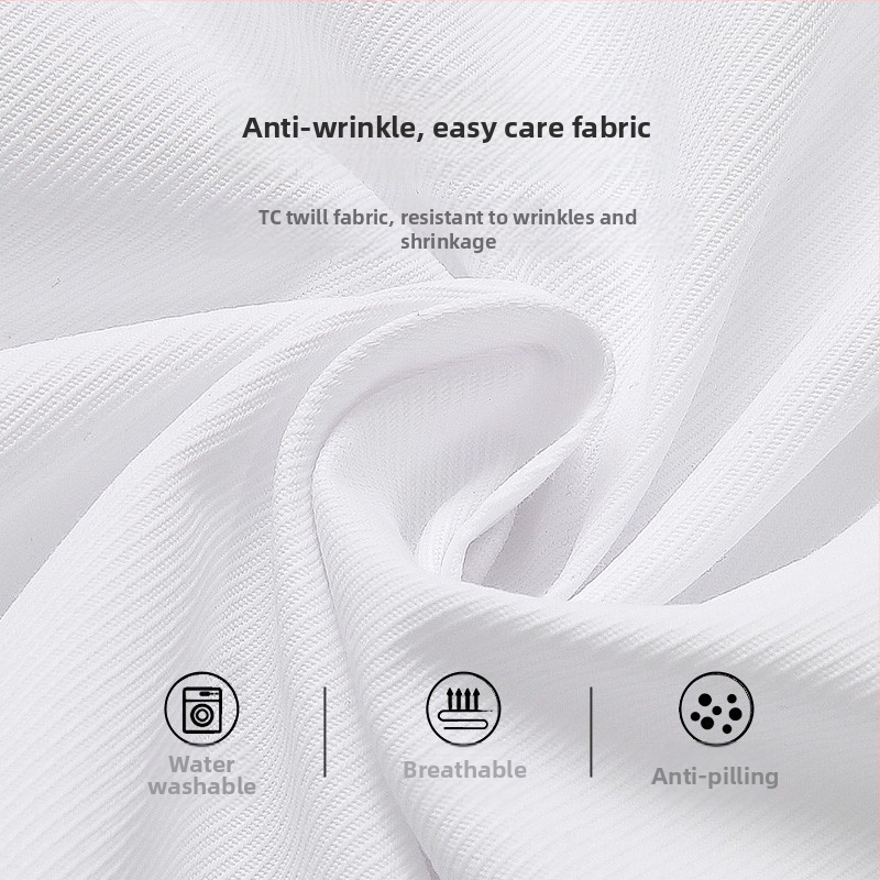 Pánske tričko s dlhým rukávom pre väčšie veľkosti, extra veľké veľkosti, nadrozmerné pánske biele voľné tričko s dlhým rukávom v biznis štýle