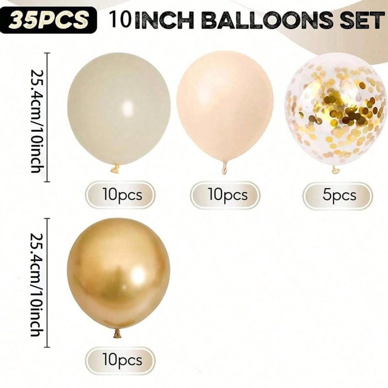 35 tk retro liivavalget nahavärvi õhupallide komplekt sünnipäeva õhupallide paigutus pulmakaunistused pallipeod lateksist õhupallid