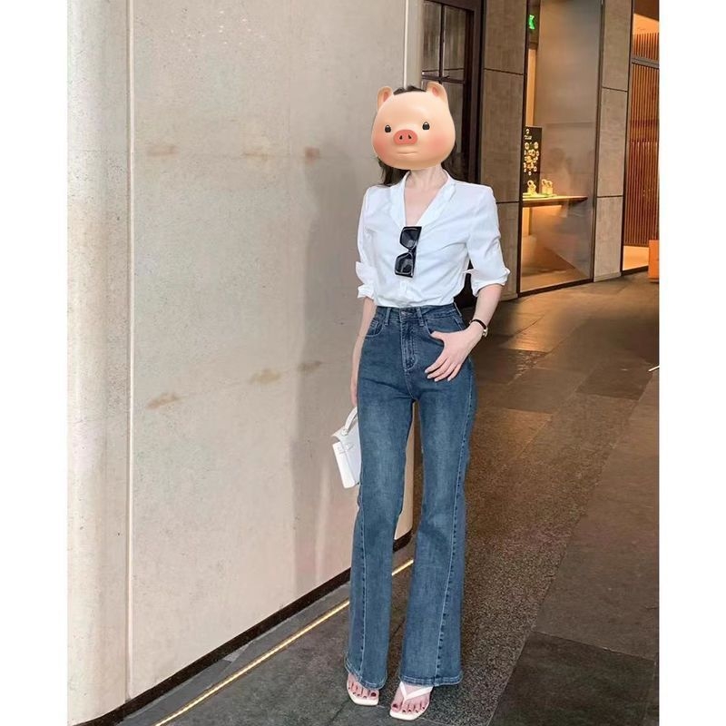 Balti ilgarankoviai moteriški marškiniai 2025 m. ankstyvo rudens naujo stiliaus unikalūs ir itin gražūs profesionalūs darbo drabužiai, aukštos klasės marškiniai-viršutiniai drabužiai