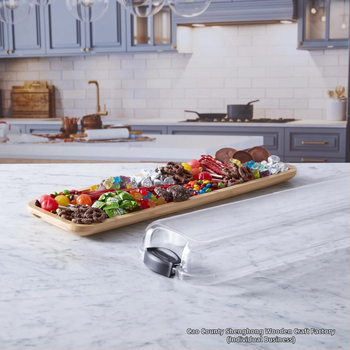 Ευρωπαϊκή ορθογώνια σανίδα κοπής Deli, δίσκος τυριών, μασίφ ξύλινος δίσκος με φρουτοσαλάτα, παρουσίαση, μπριζόλα, τυρί