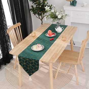Korėjietiško stiliaus modernus paprastas stalo takelis, takelis lovai, arbatos kilimėlis, kavos staliukas, staltiesė, vėliavėlė, batų spintelė, ilga dulkių uždanga, audinys, tarpvalstybinė didmeninė prekyba