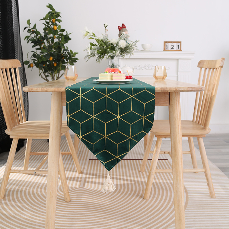 Korėjietiško stiliaus modernus paprastas stalo takelis, takelis lovai, arbatos kilimėlis, kavos staliukas, staltiesė, vėliavėlė, batų spintelė, ilga dulkių uždanga, audinys, tarpvalstybinė didmeninė prekyba