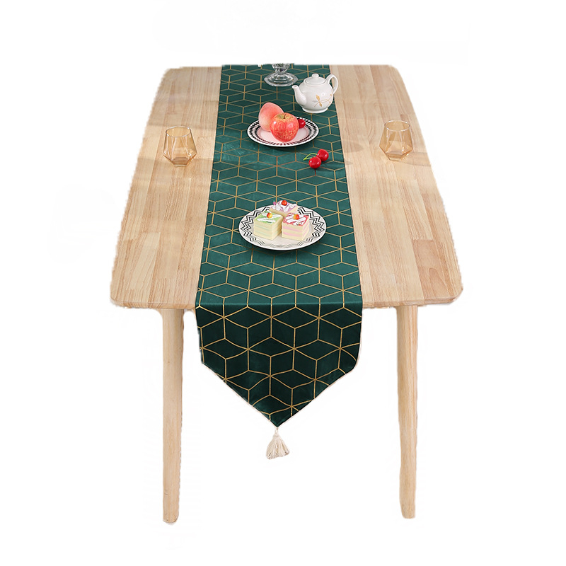 Korėjietiško stiliaus modernus paprastas stalo takelis, takelis lovai, arbatos kilimėlis, kavos staliukas, staltiesė, vėliavėlė, batų spintelė, ilga dulkių uždanga, audinys, tarpvalstybinė didmeninė prekyba