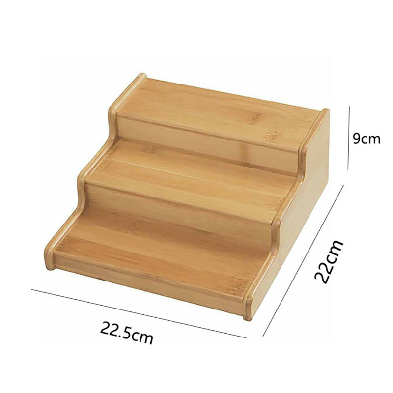 laos Bambusest vürtsiriiul Puidust hoiuriiul Köögi vürtsiriiul Õli, soola, kastme ja äädika hoiuriiul Kolmekihiline hoiuriiul