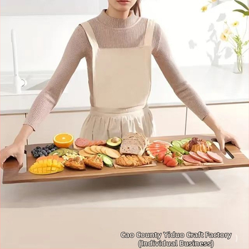 Διασυνοριακή ορθογώνια σανίδα κοπής Acacia, σανίδα κοπής φρούτων κουζίνας, σανίδα κοπής για μπριζόλα από μασίφ ξύλο, πτυσσόμενη