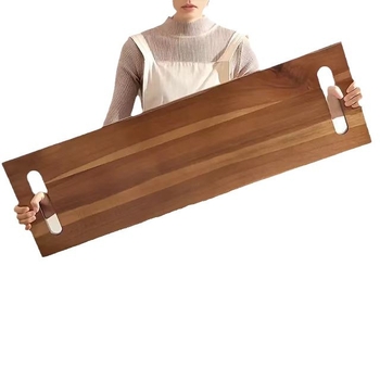 Διασυνοριακή ορθογώνια σανίδα κοπής Acacia, σανίδα κοπής φρούτων κουζίνας, σανίδα κοπής για μπριζόλα από μασίφ ξύλο, πτυσσόμενη